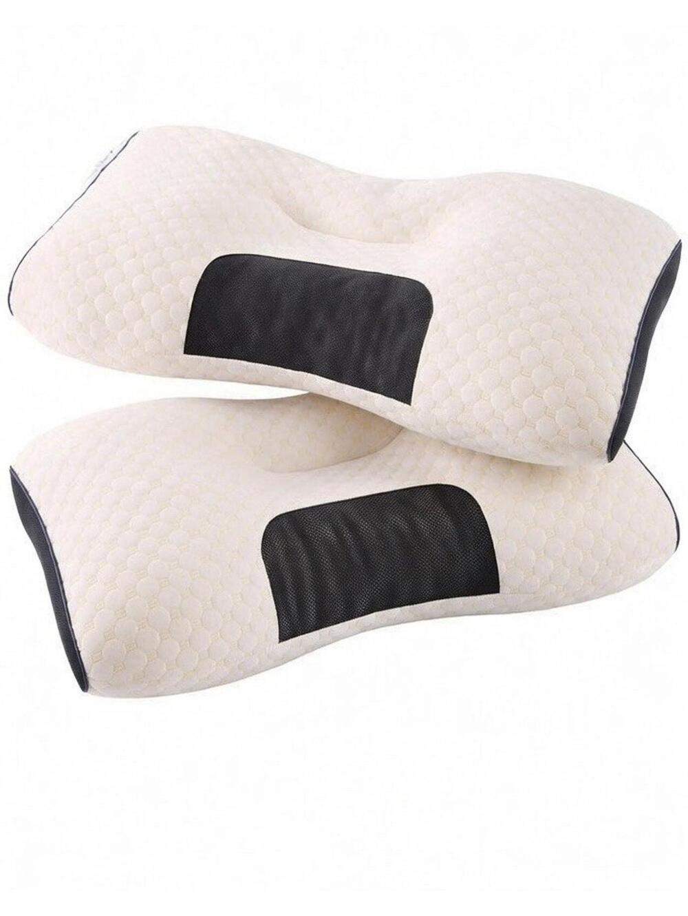 Pk of 4 Orthopedic Cervical Neck Pillow – Pain Relief, Ergonomic New (4 Pillows)